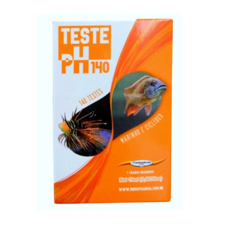 Induspharma Teste de PH para Aquários Marinhos e Ciclideos - Faz 140 testes em Oferta na Shopee