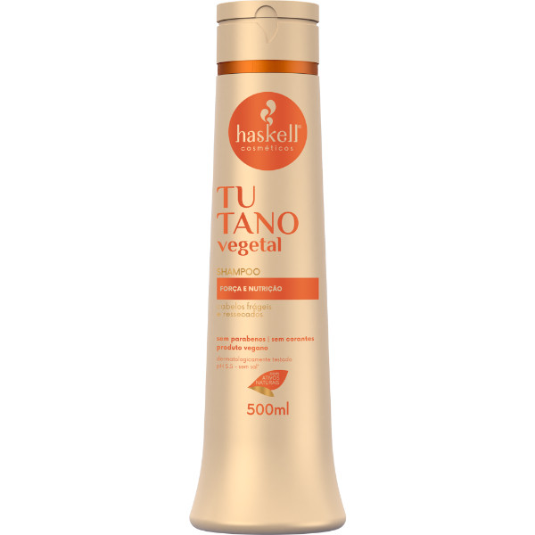 Shampoo Nutrição Tutano 500ml | Haskell | Limpeza Suave