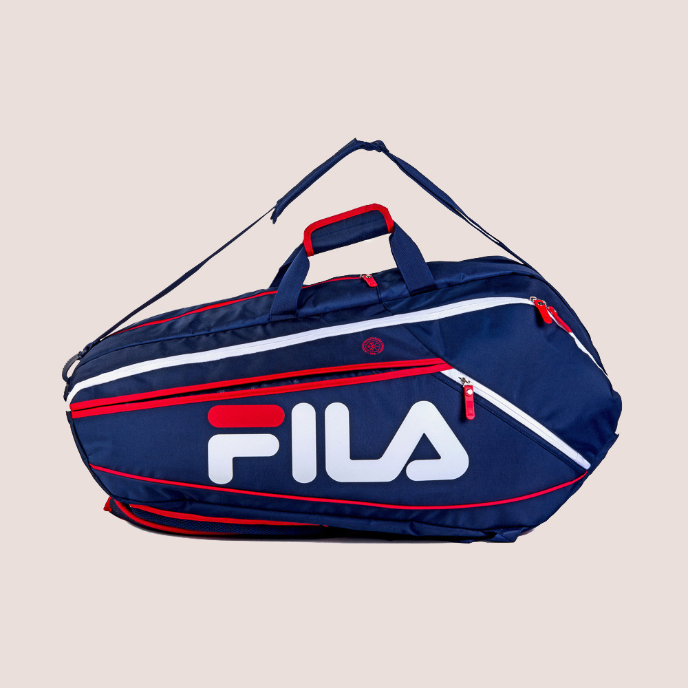 Raqueteira Fila 27,6L Moderna e Resistente para Tênis e Padel Confortável