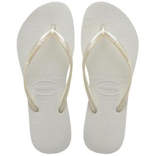 Chinelo Havaianas Slim Branco por R$49,99! 👣