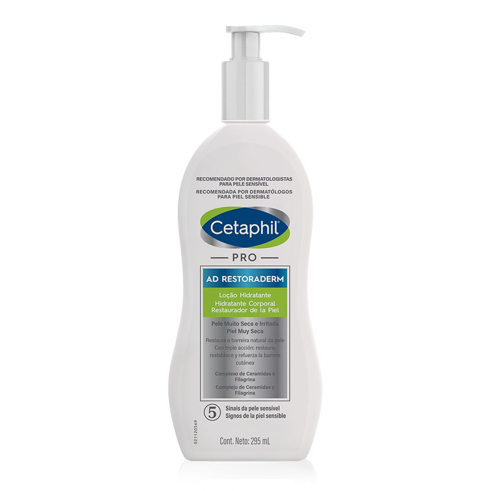 Cetaphil Pro AD Restoraderm Loção Hidratante 295ml em Oferta na Shopee