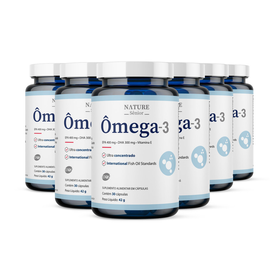 Ômega-3 Original ( 6 Potes )