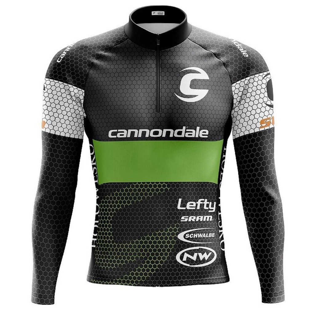 Camisa Ciclismo Masculina Dryfit Proteção UV Bike MTB Speed Cannondale