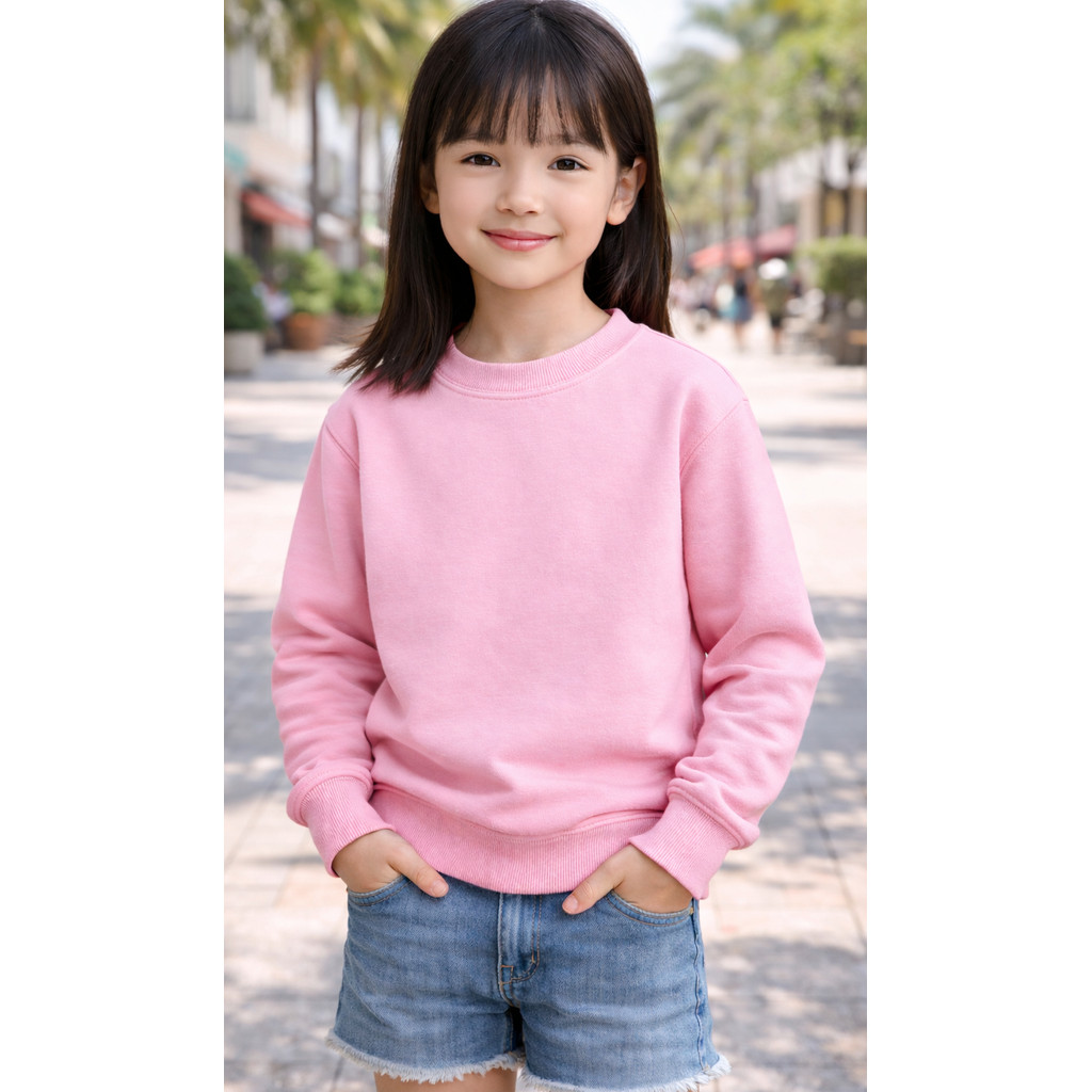 Blusa de frio infantil moletom careca liso escolar, passeio e em alta qualidade. em Oferta na Shopee