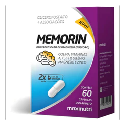 Memorin Fósforo mais Vitaminas 60 Cápsulas Maxinutri
