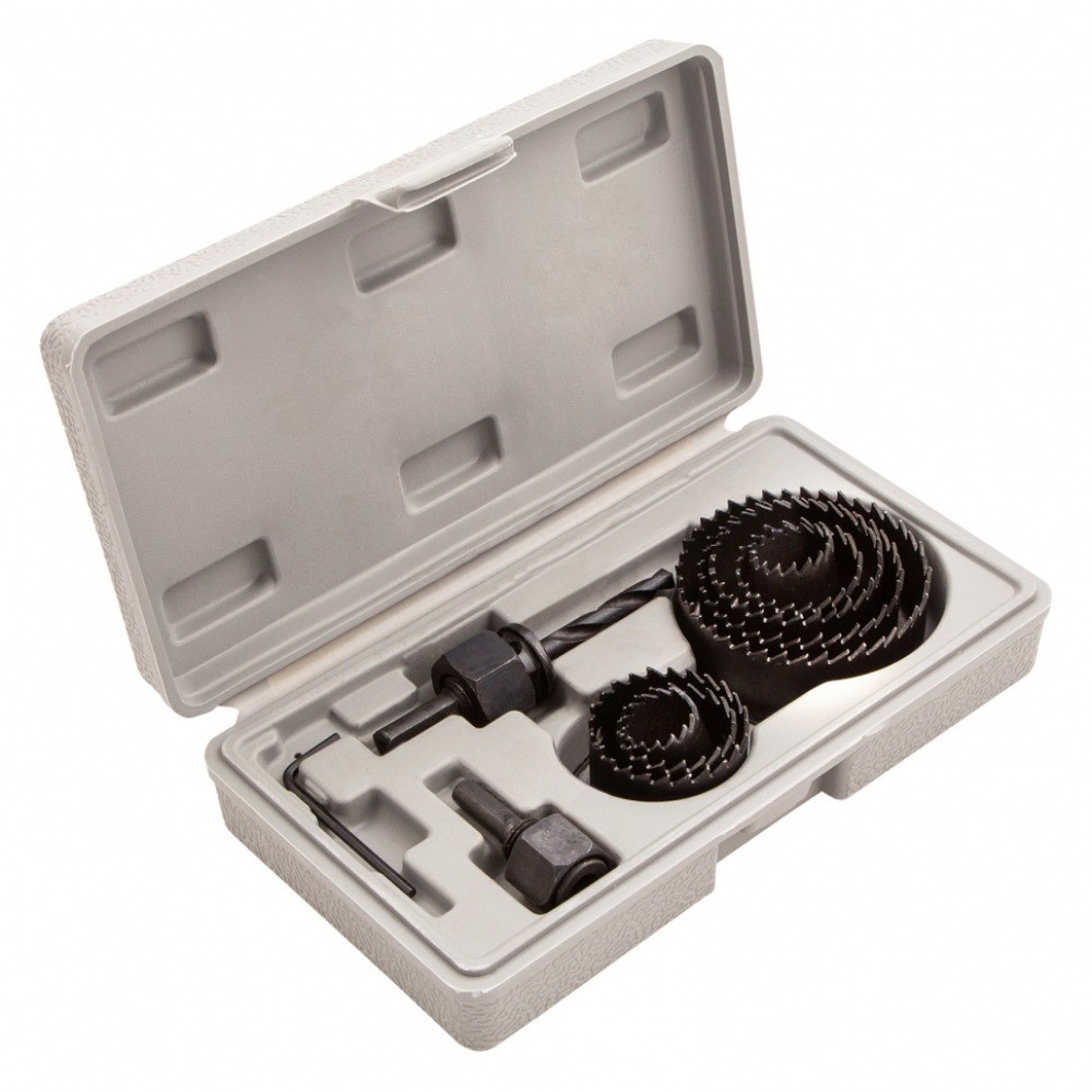 Jogo de serra copo para madeira 19 a 64 mm com 11 peças - 704739 MTX em Oferta na Shopee