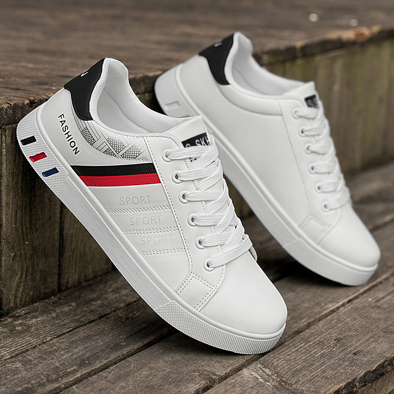 Novos Tênis Casuais de Verão 2025, Tênis Masculinos de Tamanho Extra Grande, Tênis Brancos Respiráveis e Modernos, Tênis