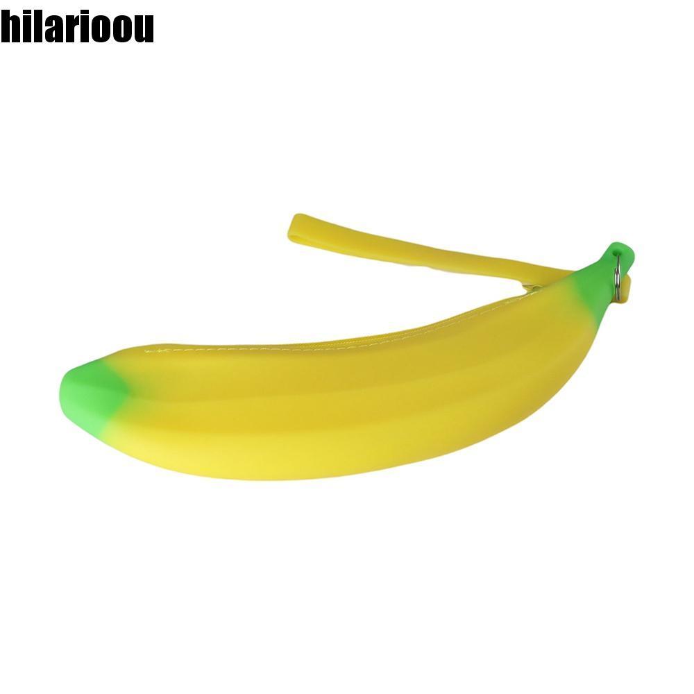 HILARIOOU Bolsa De Banana Venda Quente Carteira De Silicone Para Moedas Da Moda Portátil