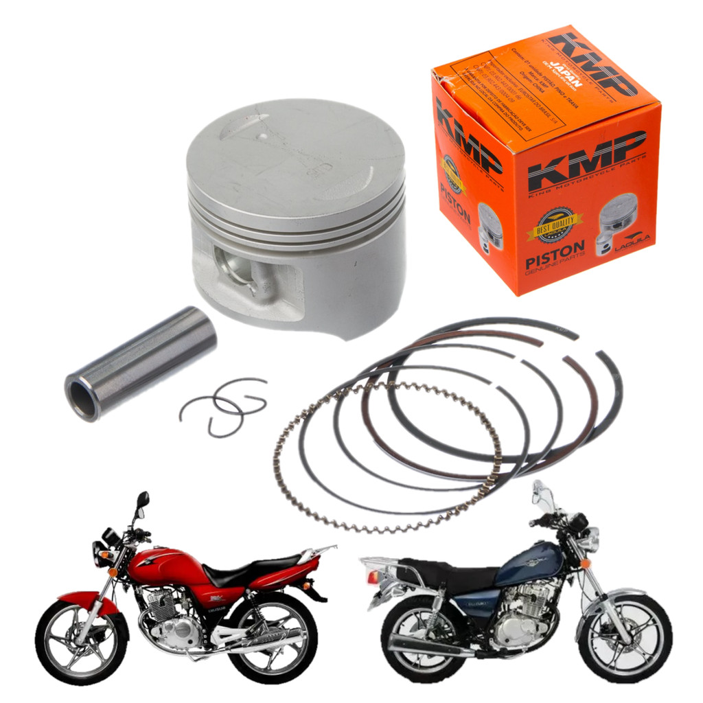 Kit Pistão Anel Kmp Intruder Yes 125 Std 0.25 0.50 0.75 1.00