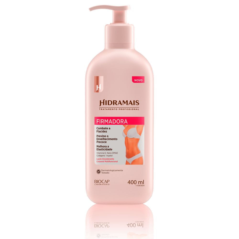 Loção Desodorante Corporal Multifuncional Hidramais Firmadora 400ml em Oferta na Shopee