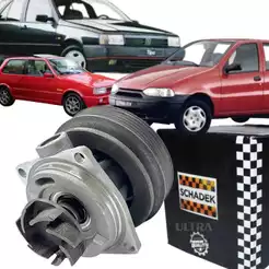Bomba Água Fiat Palio / Weekend / Siena 1.6 8V 98 a 00 / Tipo 1.6 8V 94 a 97 / Uno Turbo 1.4 8V 94 a 96 (Schadek 90