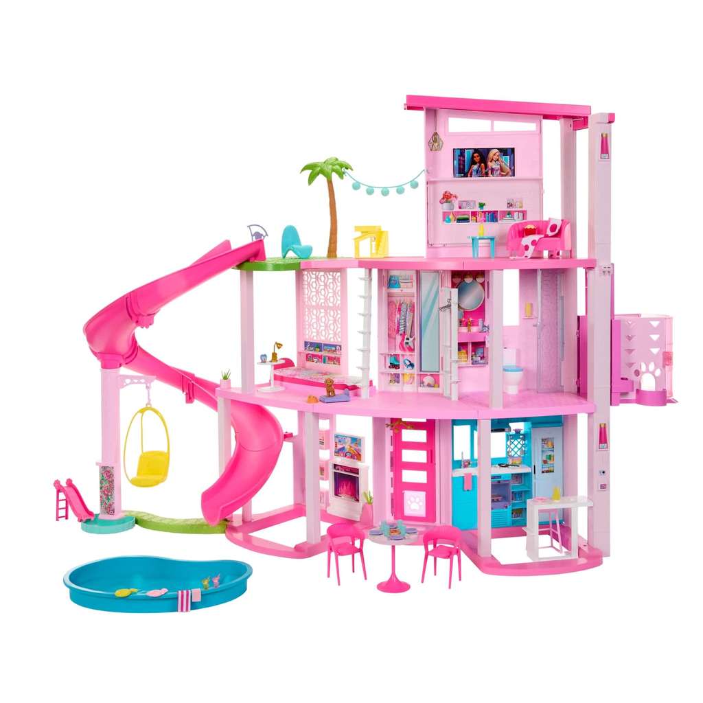 Casa de Bonecas dos Sonhos Barbie com Luz e Som - Mattel em Oferta na Shopee