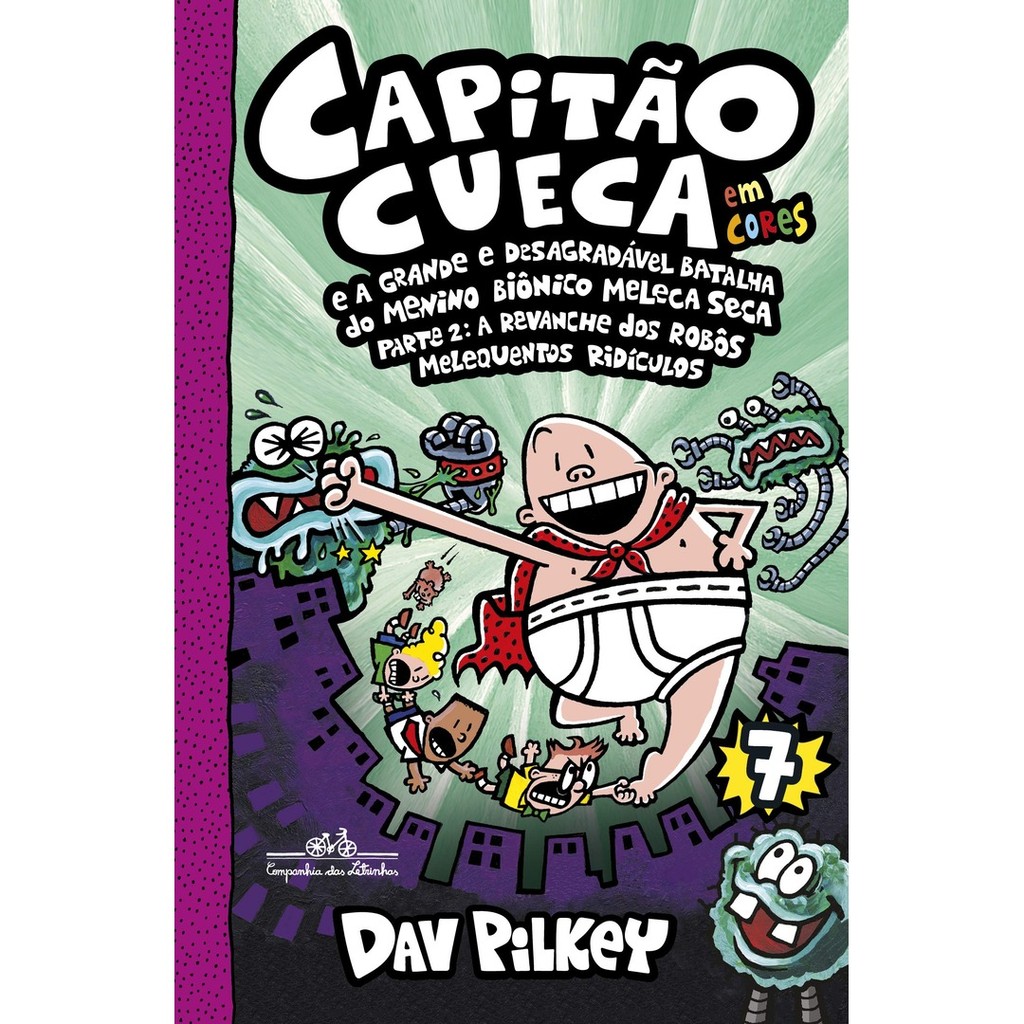 CAPITAO CUECA - VOL 7 - EM CORES - CIA DAS LETRINHAS em Oferta na Shopee