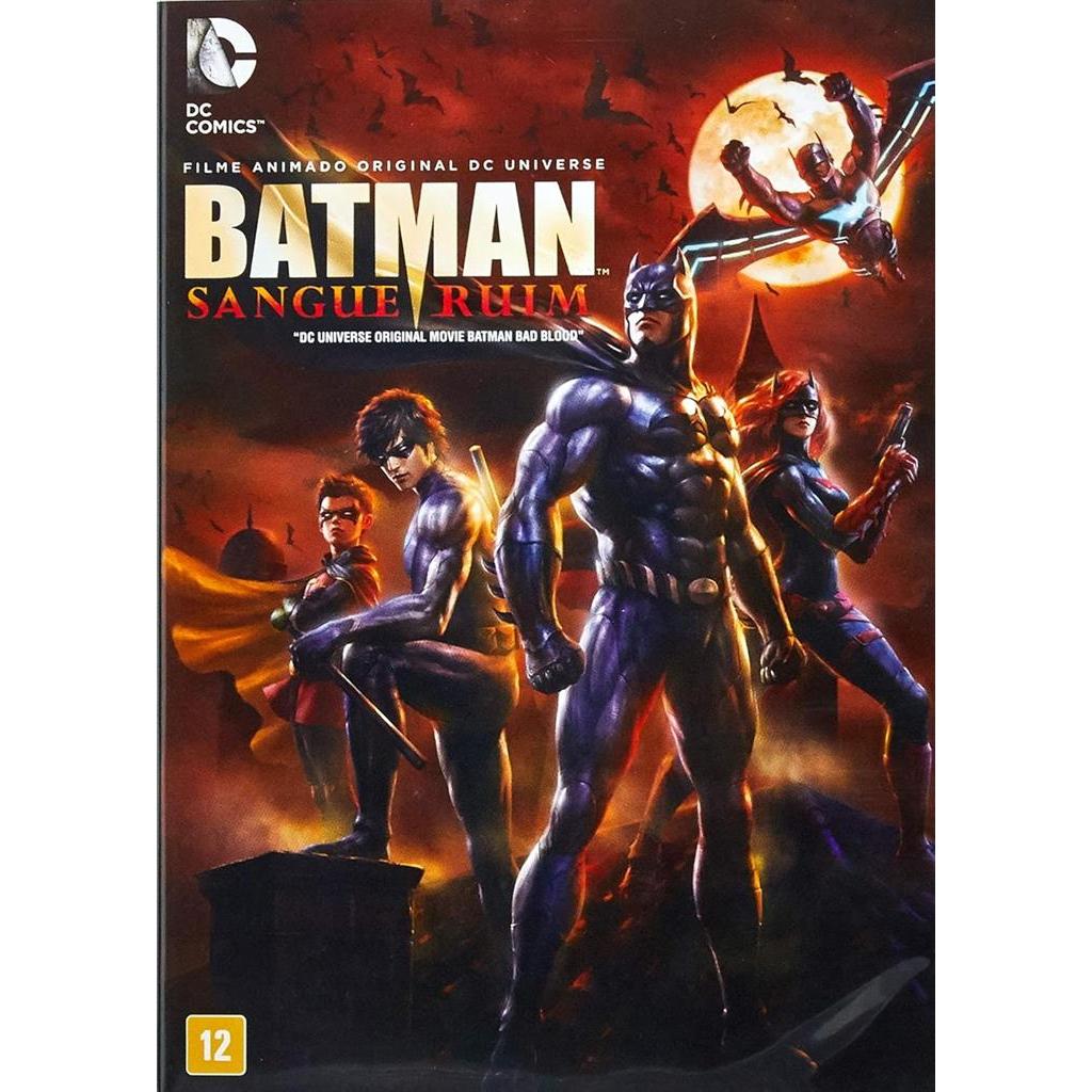 DVD BATMAN SANGUE RUIM editora -