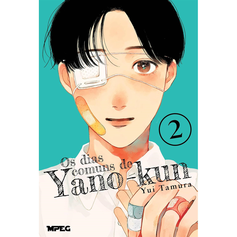 Capa do livro Mangá - Os Dias Comuns de Yano-Kun - Volume 02 - por Yui Tamura - Editora MPEG