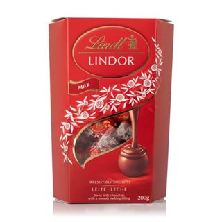 Bombom Lindt Lindor Balls Milk com Recheio Cremoso com 200g em Oferta na Shopee