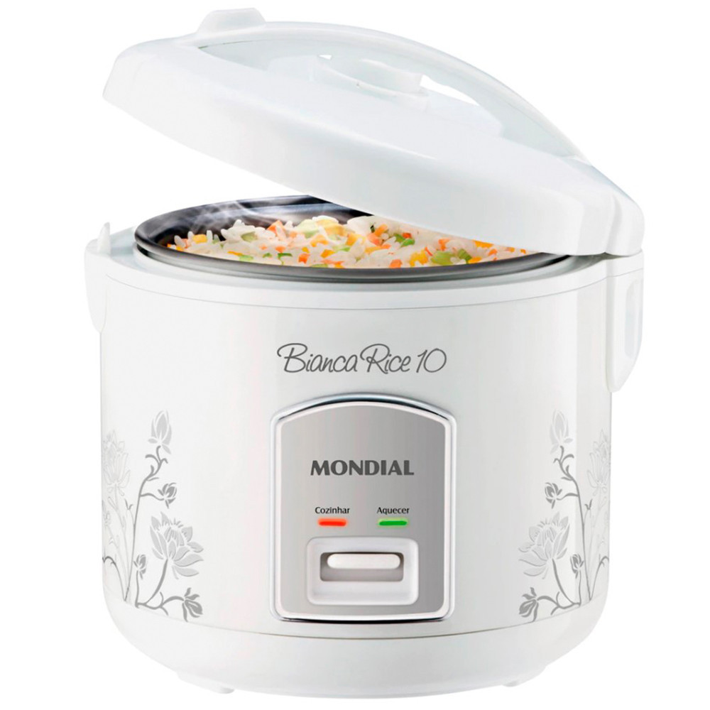 Panela Elétrica Bianca Rice PE10 Função Aquecer 2 Litros Mondial