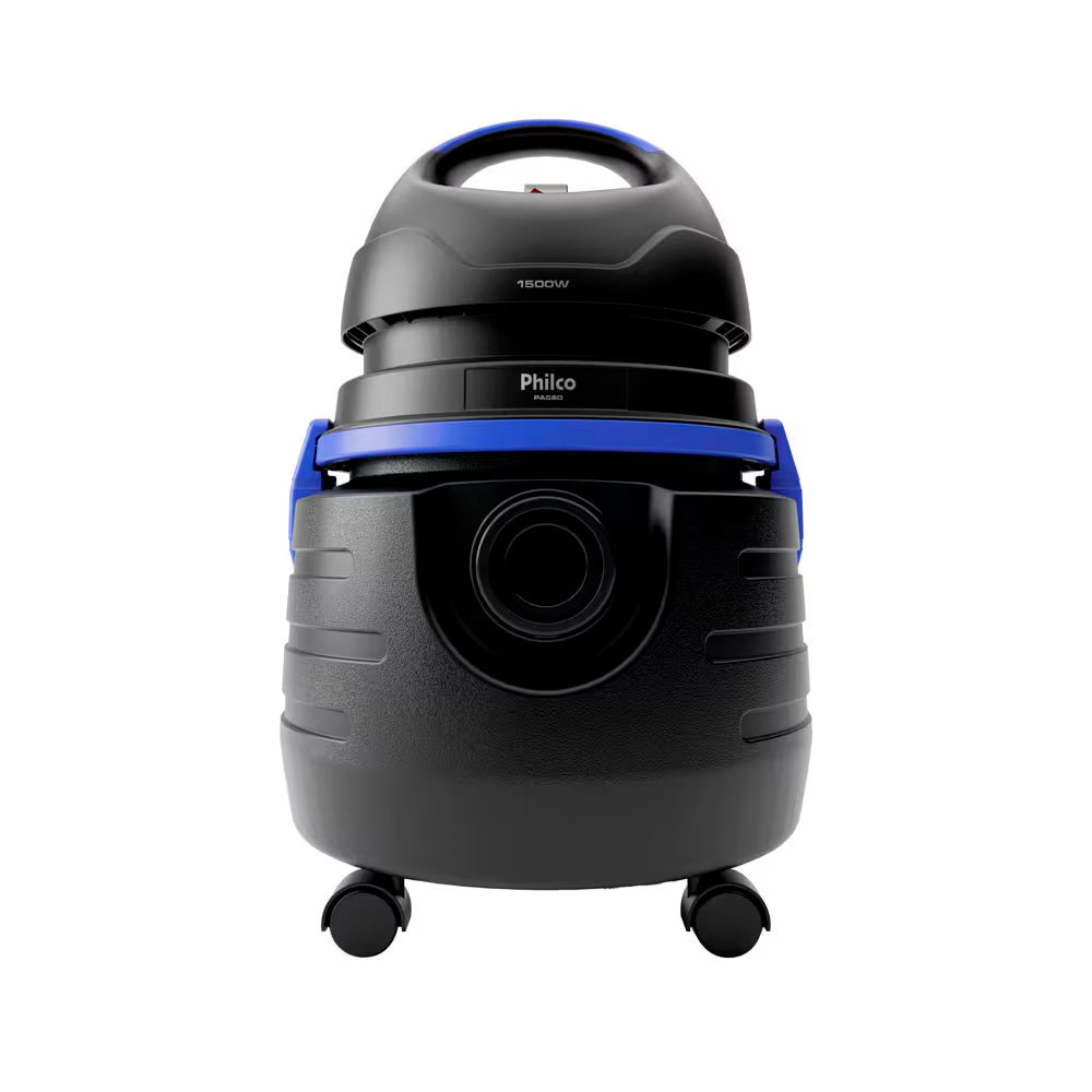Aspirador de Pó e Água PAS80 com Função Sopro 20 Litros 1500W Philco