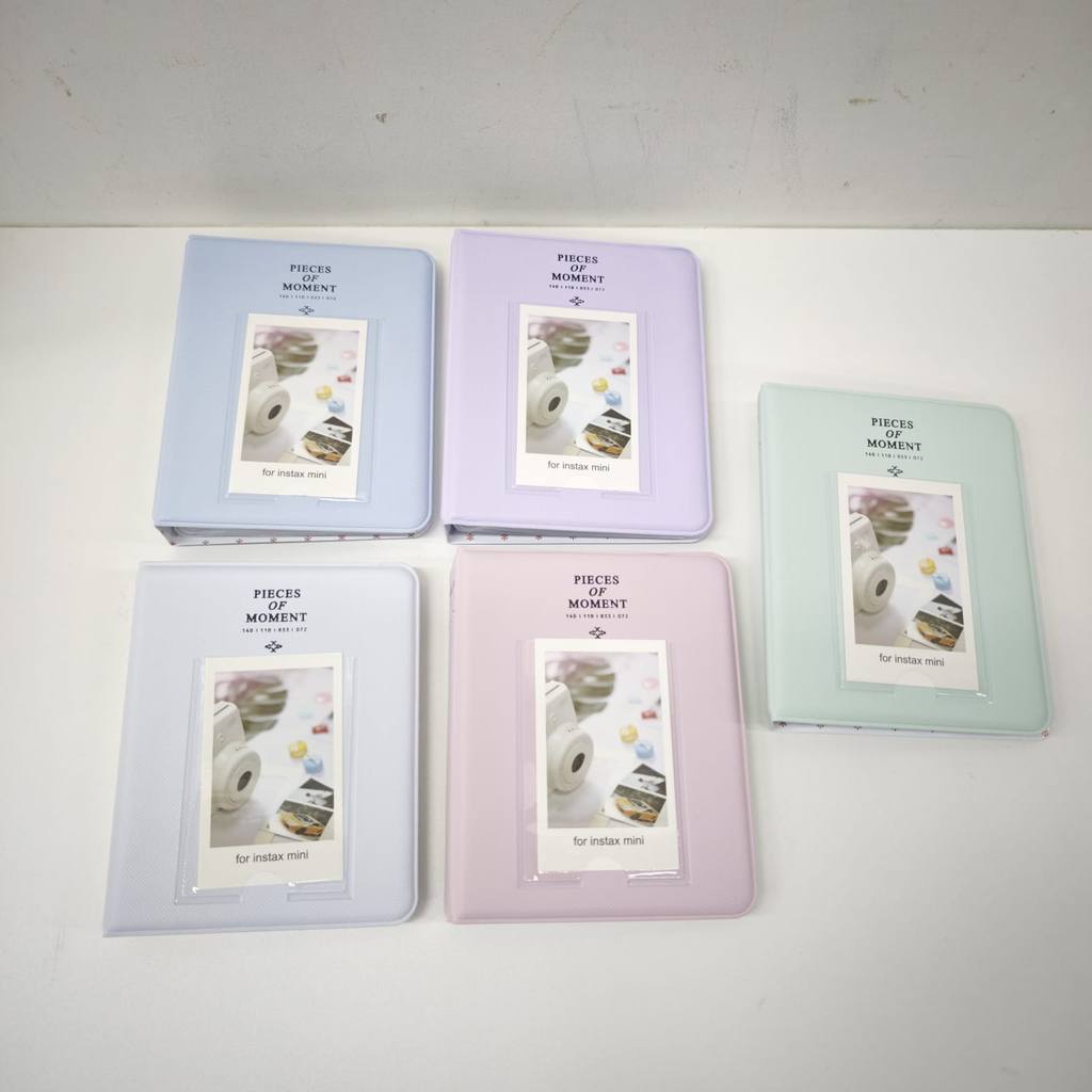 Álbum de Fotos Instax Mini Capa Dura Porta Fotos Polaroid Resistente