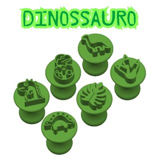 Carimbo para Docinhos Tema Dinossauro – 6 Unidades – Impressão 3D em PLA em Oferta na Shopee