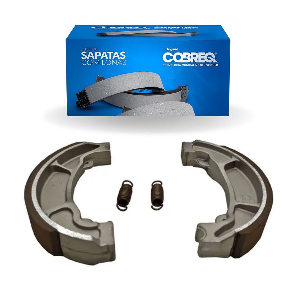 Patins Lona Sapata Freio Traseiro XR 250 Tornado 2001 ate 2009 Cobreq em Oferta na Shopee