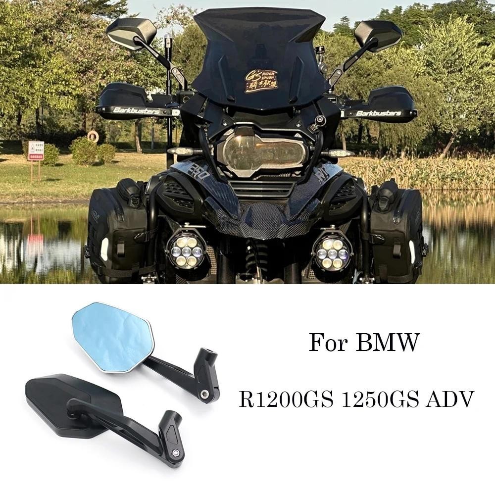 Para BMW R1200GS 1250GS ADV Novo Espelho Retrovisor Motocicleta Grande Campo De Visão Refletor Ultra Angular Espelhos La