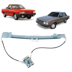 Maquina Vidro Manual Del Rey 4 Portas Dianteira 1981 á 1991 Pampa 1982 á 1997