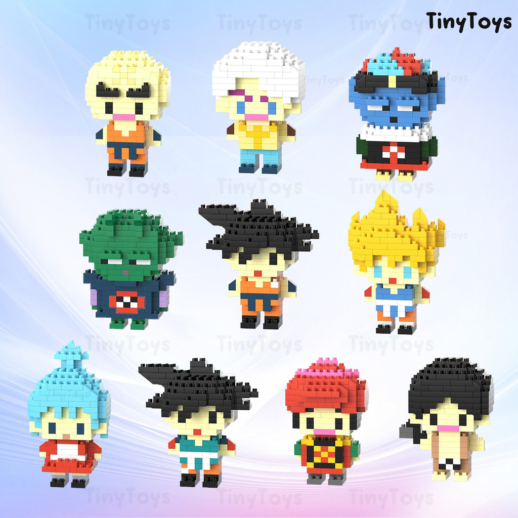 Mini Blocos de Montar Figura Colecionável Brinquedo Criativo para Montagem e Decoração