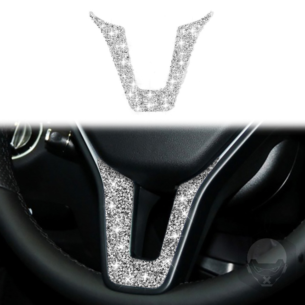 Adequado para Mercedes-Benz Benz Old C-Class W204W205W211W203 Adesivo de volante cravejado de diamantes Acessórios de mo