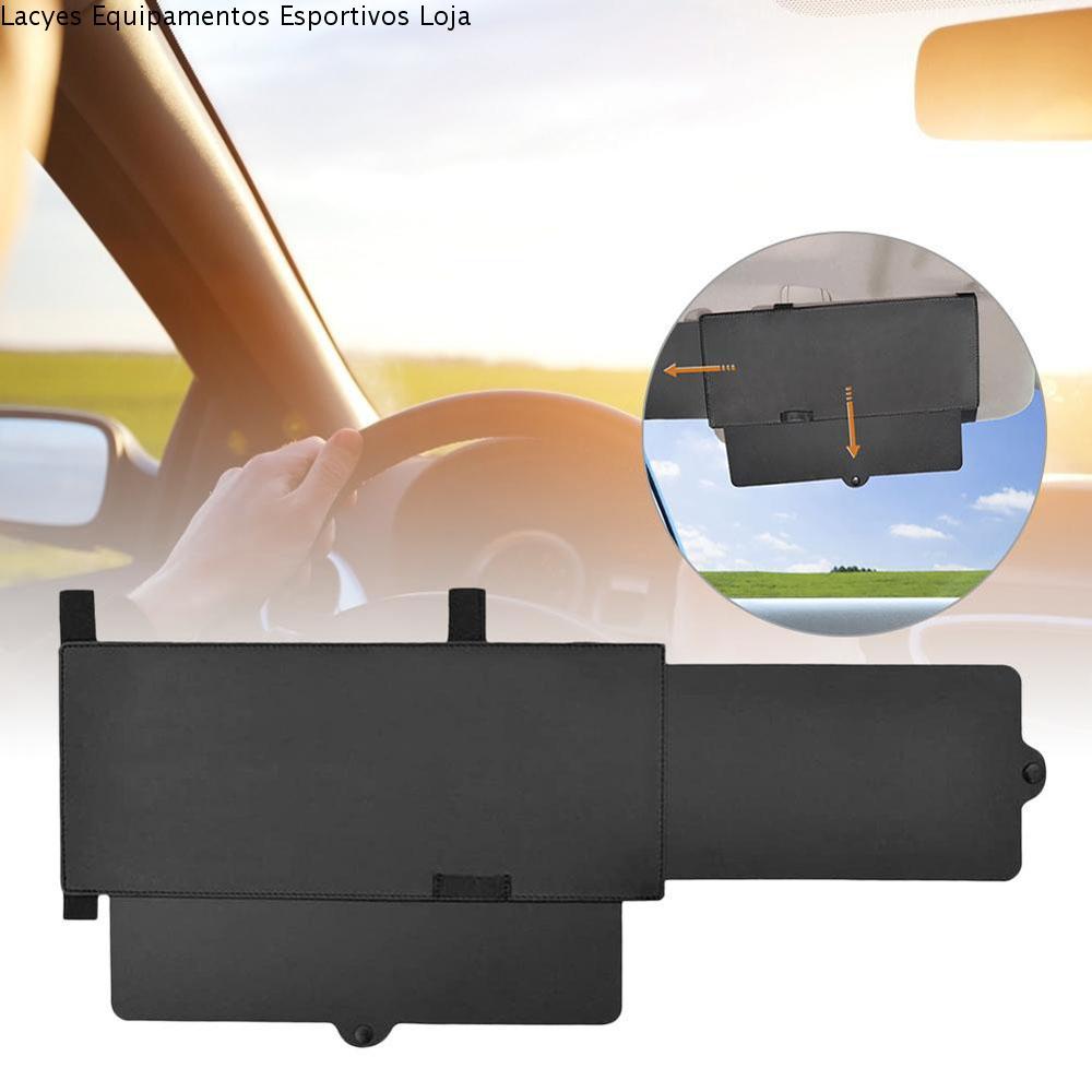 LACYES Viseira De Sol Do Carro Universal Durável Extensor Anti-Reflexo Bloqueador Solar Raios UV Acessórios Interiores