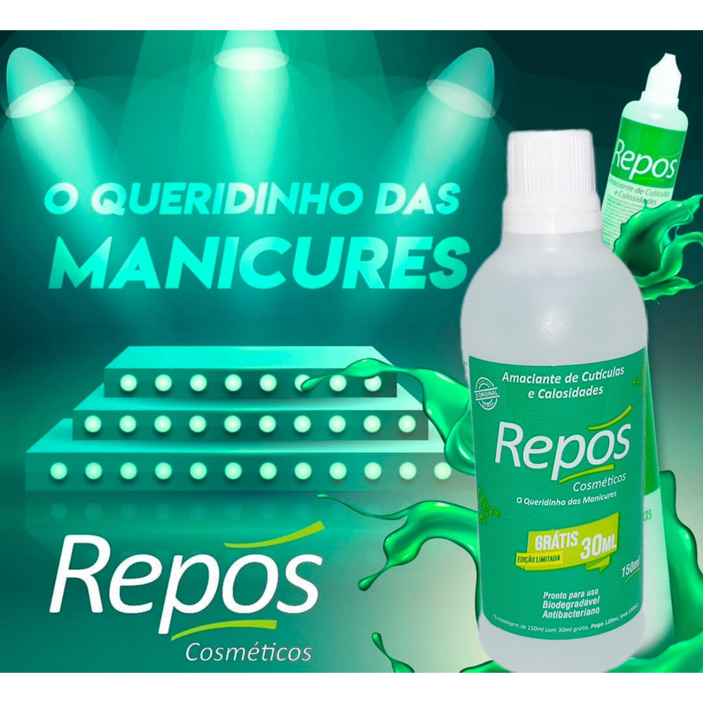 Amaciante De Cutícula E Calosidade - Repós 120ml