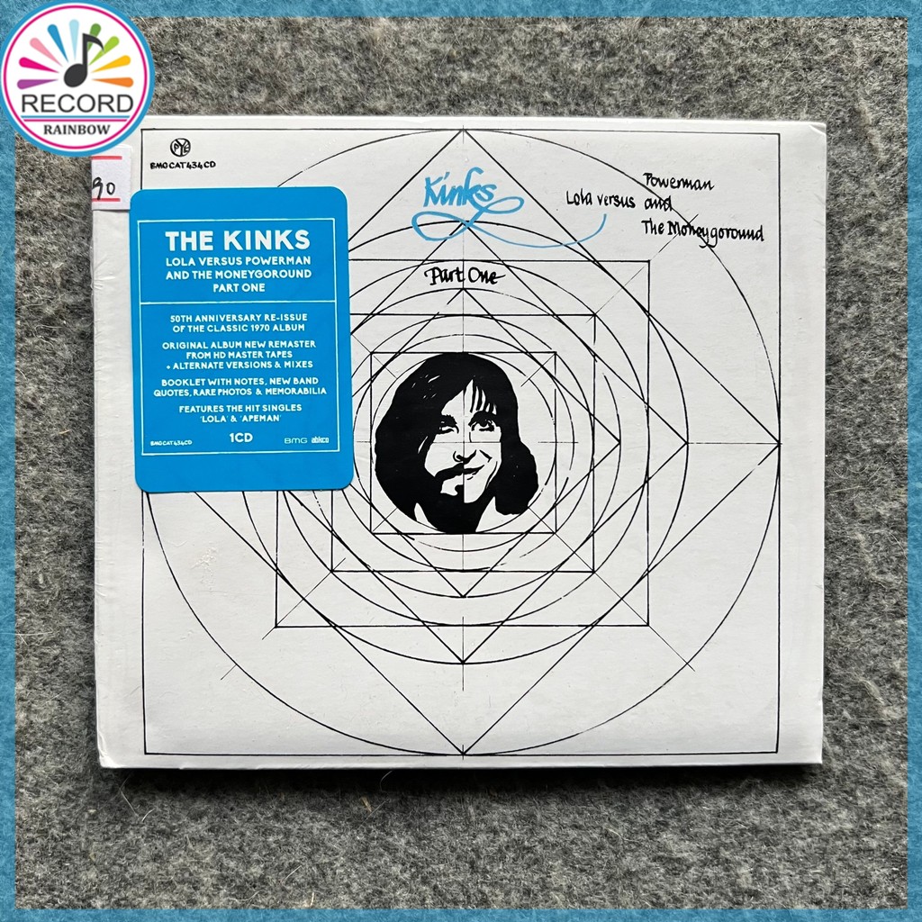 The Kinks Lola Versus Powerman And The Moneygoround Part One Original CD Album [Lacrado] Brand New 1Z05701 ZK