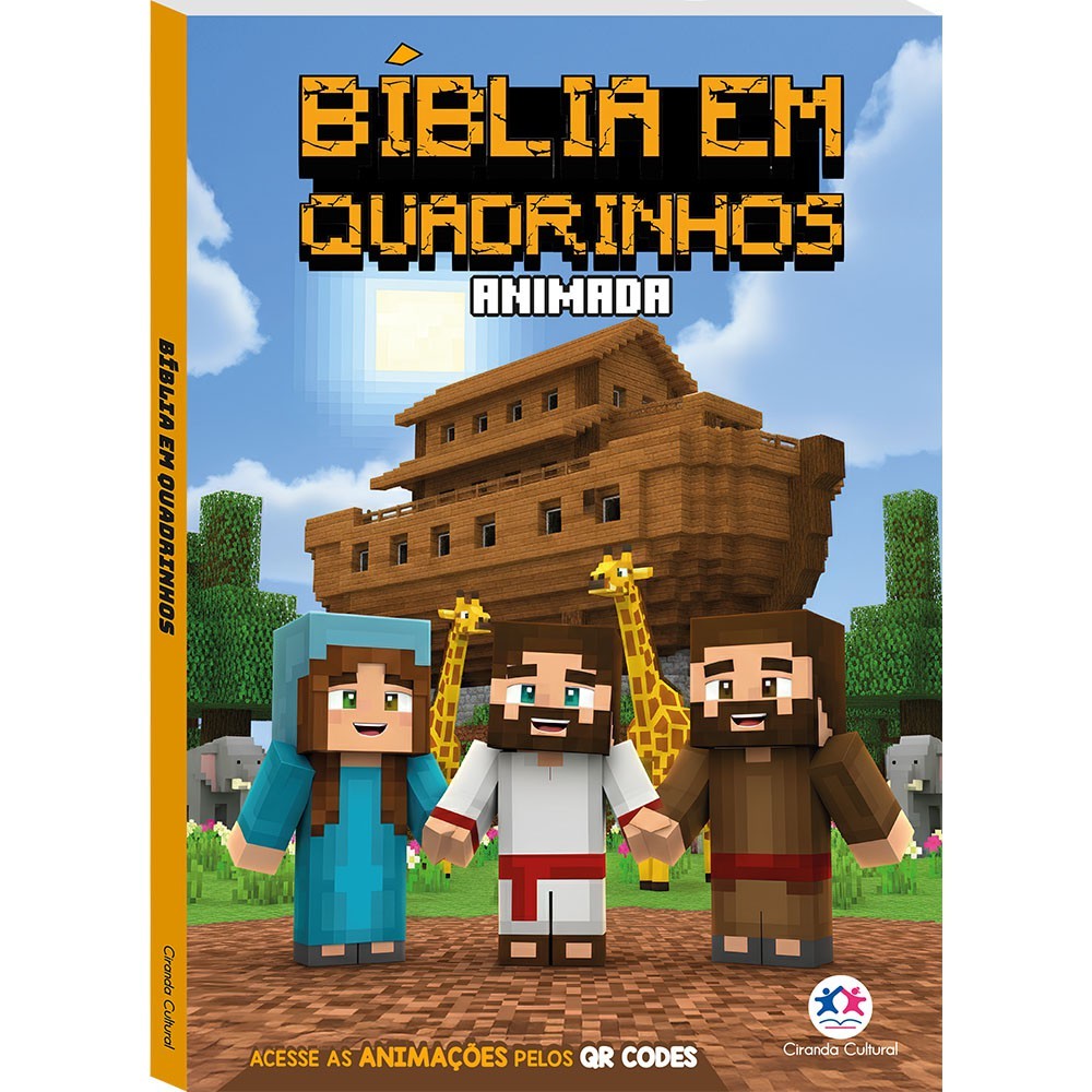 Livro Bíblia em quadrinhos animada