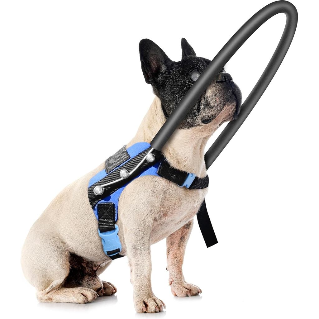 Arnês para Cães Cegos, Halo Guia com Colete Protetor - Arnês de Suporte Ajustável para Acalmar e Guiar Animais de Estima
