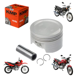 Pistão Moto Honda Cg 150 Titan Fan Bros 150 Std 0.25 0.50 0.75 1.00 Kmp Motor