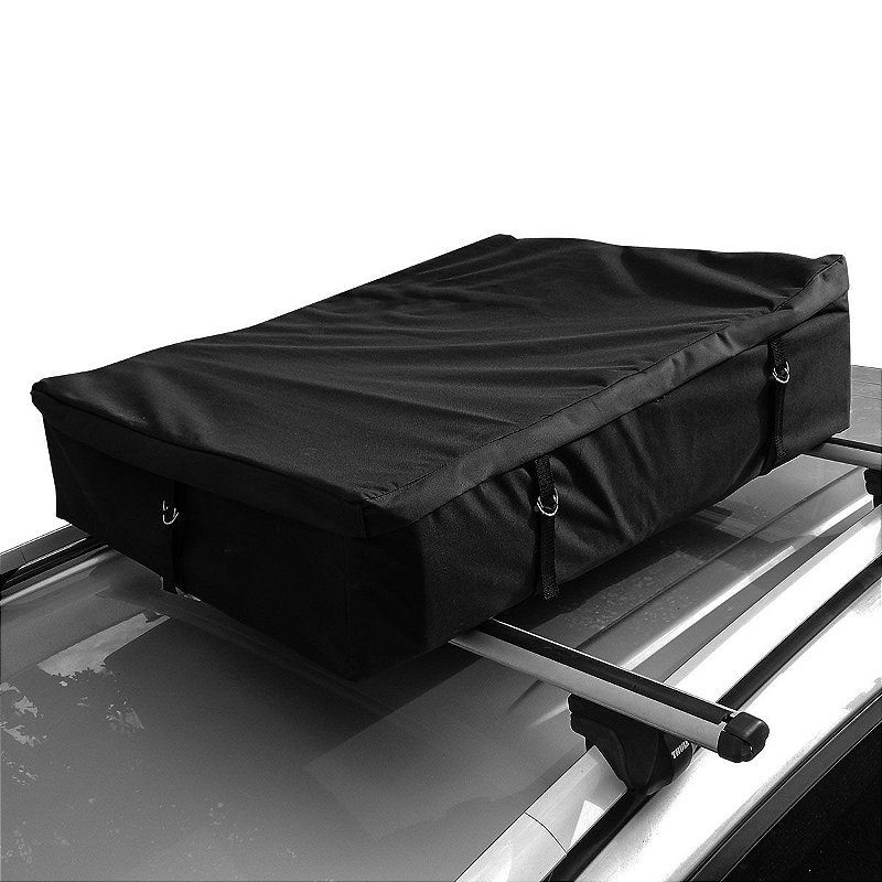 Bagageiro Maleiro De Teto Universal Compacto Dobrável 175 Litragem