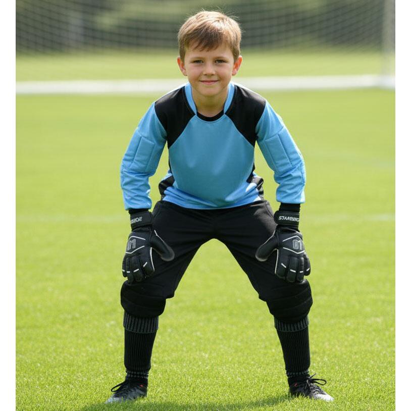 Kit Conjunto 4x1 Goleiro Calca TRB cls/pto infantil