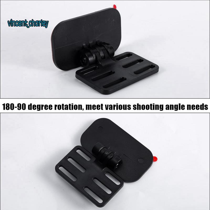 [vincent_c] Suporte Para Câmera Traseira , Adesivo De Backup , Montagem Em Espelho Visão Reversa