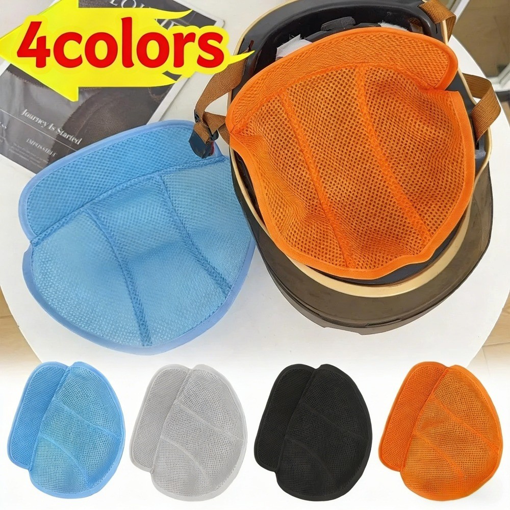 Forro De Inserção De Malha Absorvente De Suor Para Capacete De Segurança Removível Antiodor Reutilizável Capacetes De Mo