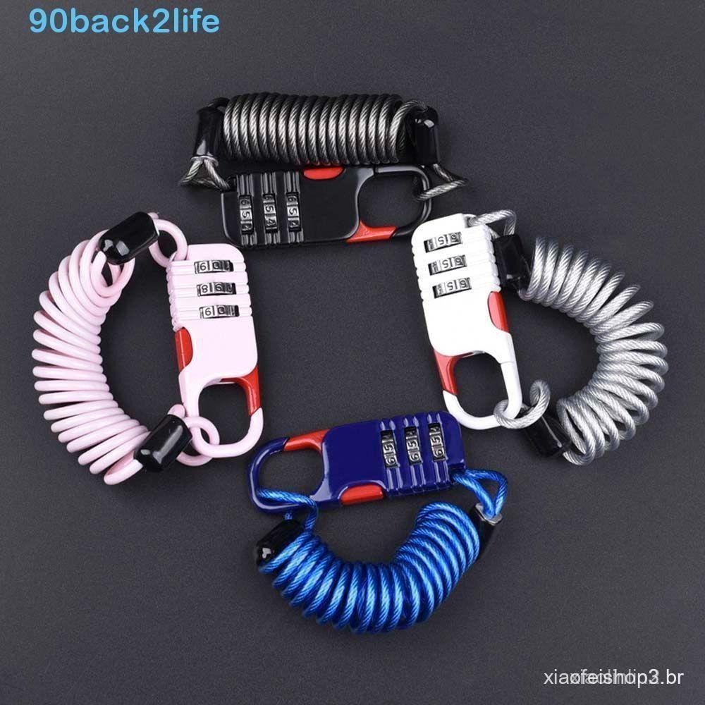 BRBLIFE Trava Do Capacete Corrente De Segurança Universal Motocicleta Scooter Anti-Furto Peças De Corda