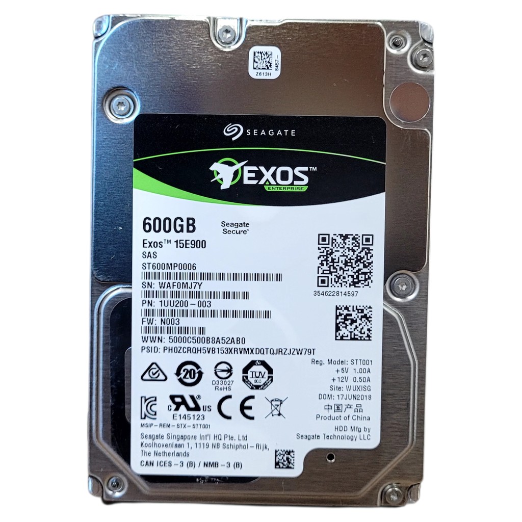 Disco Rígido Interno Hd Seagate Exos Enterprise 15e900 St600mp0006 600gb Sas 2.5