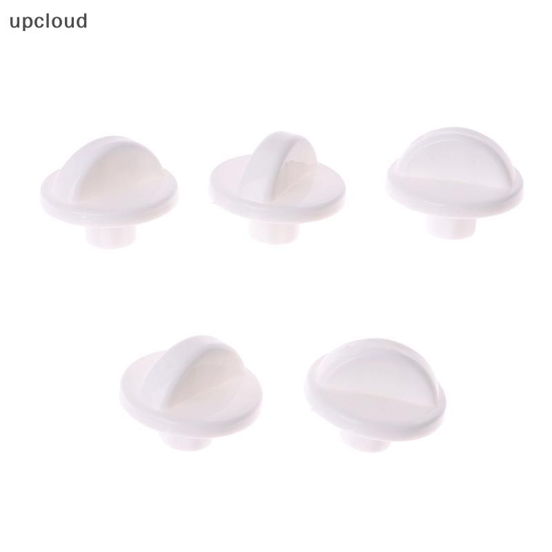 Novo 5 Pçs Universal Doméstico Ar Condicionado Unidade Externa Botão Capa Para Ventilador Elétrico Engrenagem Temporizad