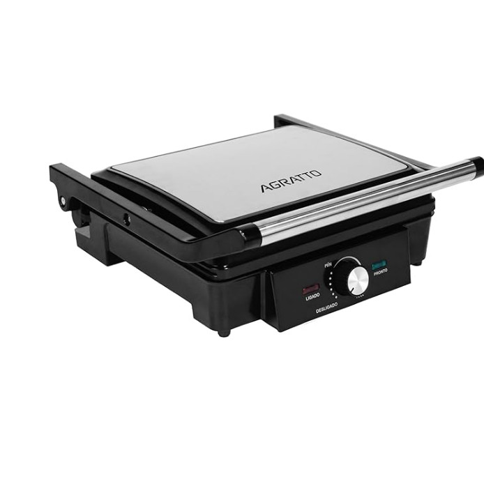 Agratto Multi Grill Mr. Chef AGRL01I 02 INOX 180° 2000W 220V