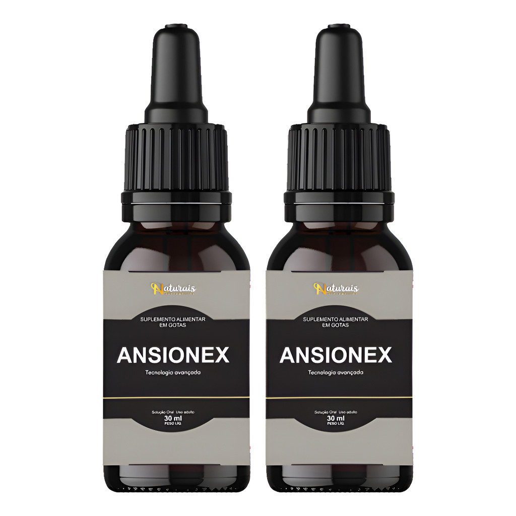 Kit 2 Ansionex Suplemento Liquido 30ml - Loja Oficial