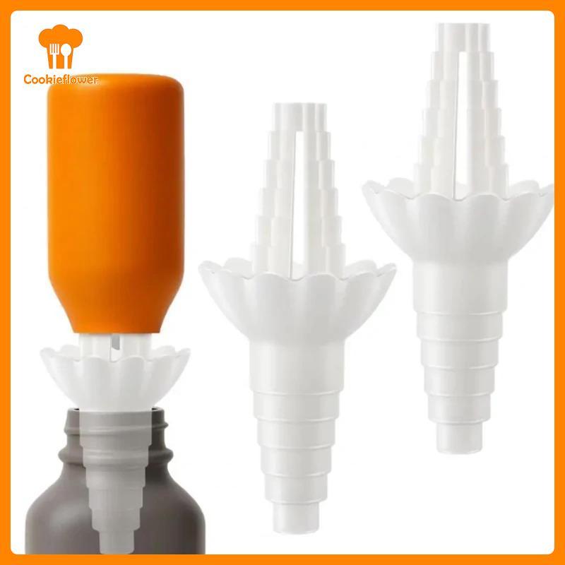 Kit Universal De Esvaziamento De Garrafas CKFR-Conector De Transferência De Líquidos Reutilizável Com Adaptador De Funil em Oferta na Shopee