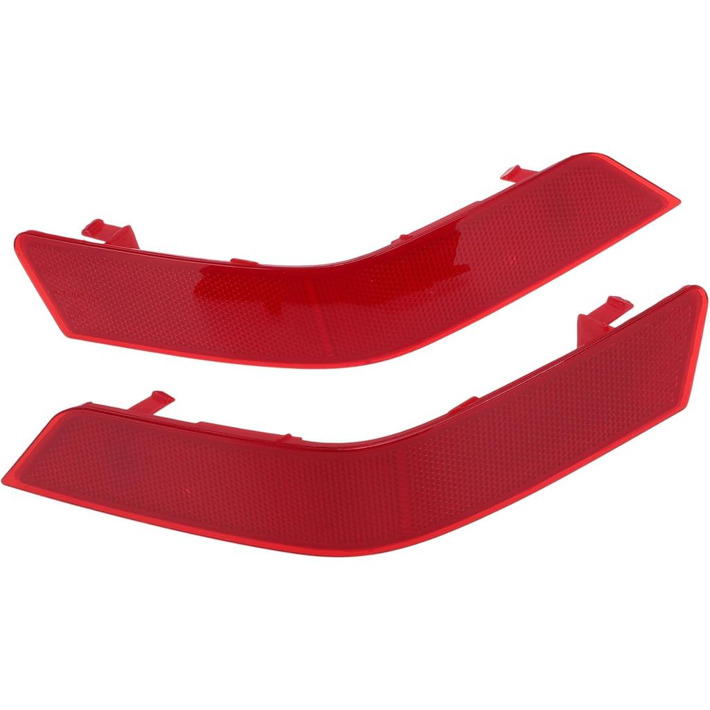 1 Par de Refletores de Para-choque Traseiro para Nissan Rogue 2017-2020 No.265656FV0B/265606FV0B Lado Esquerdo do Motori