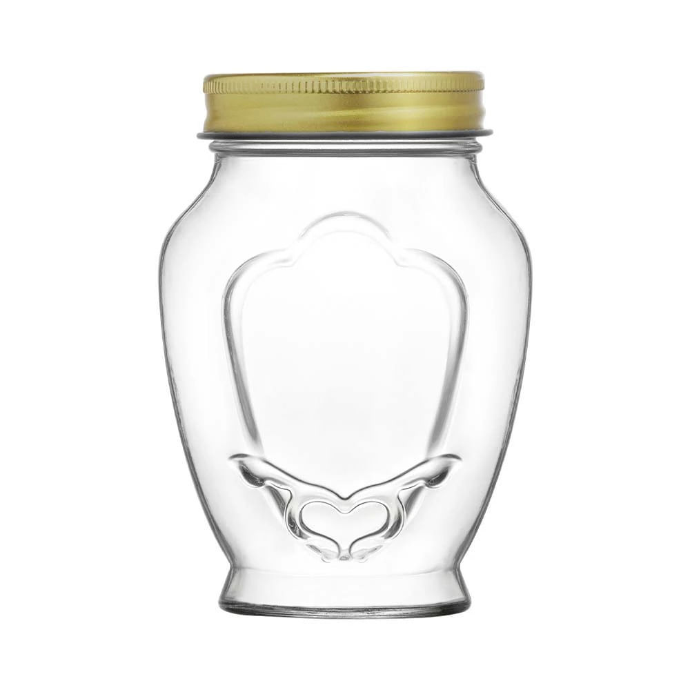 Pote de Vidro Laura Incolor 370ml em Oferta na Shopee