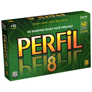 JOGO DE TABULEIRO PERFIL 8 GROW 04992 em Oferta na Shopee