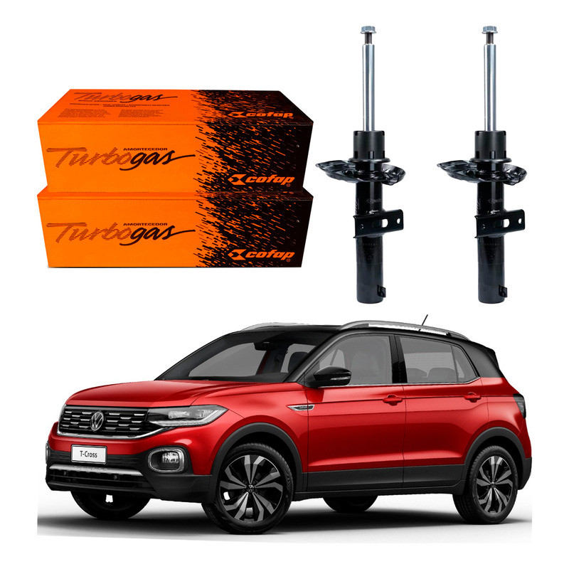 Par Amortecedor Dianteiro Cofap T-cross 1.0 Tsi 2019 A 2024
