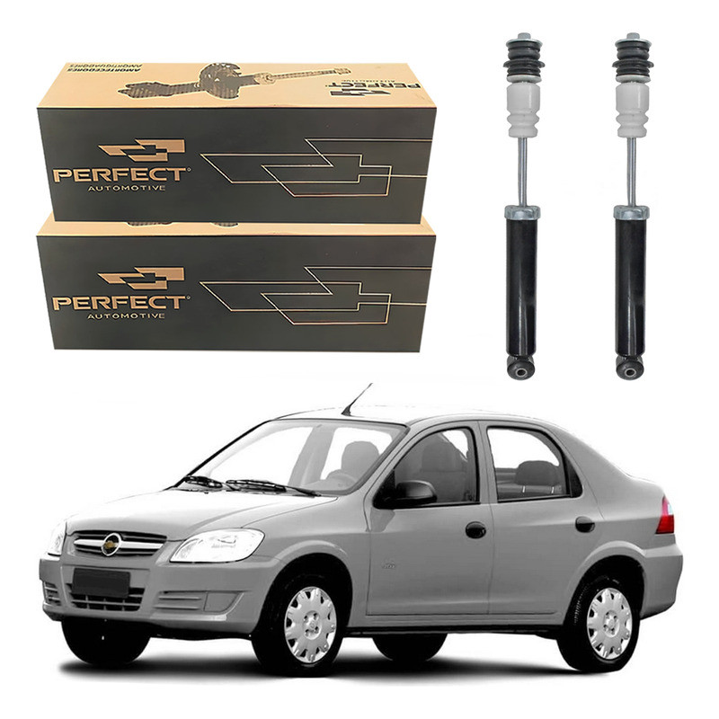Par Amortecedor Traseiro Prisma 1.4 2006 A 2010 em Oferta na Shopee